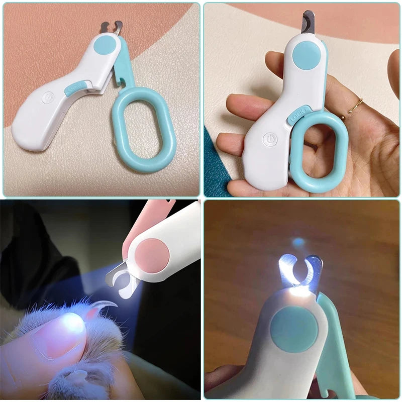 LED Pet Nail Grooming Tool for Cats and Dogs