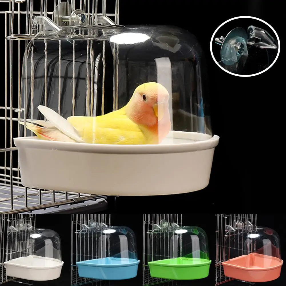 "Durable, Waterproof Hanging Bird Bath, Easy To Clean, For Parrots and Mynas