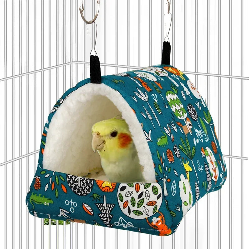 Single Cute Print Birds Bed