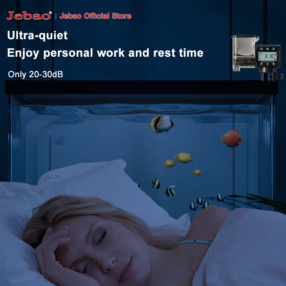 Intelligent Automatic Fish Feeder for Aquariums with Wifi & Digital Timer