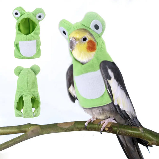 Frog-Style Bird Cosplay Outfit with Hood