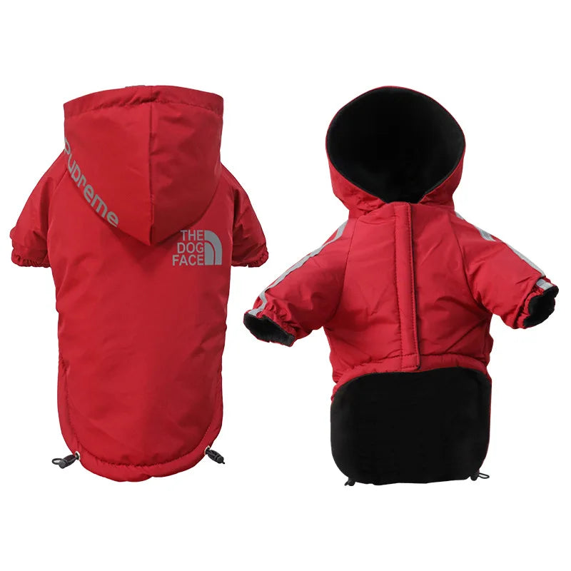 Waterproof Fleece Dog Coat