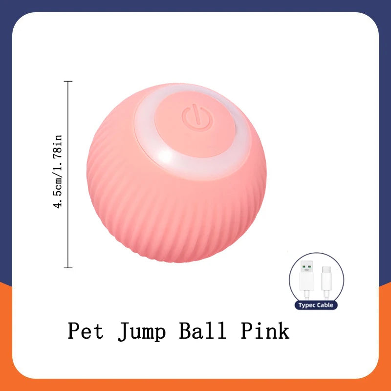 Electronic Bouncing Pet Toy Ball