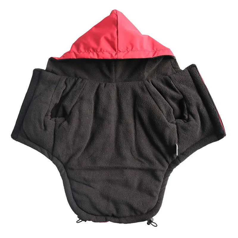 Waterproof Fleece Dog Coat