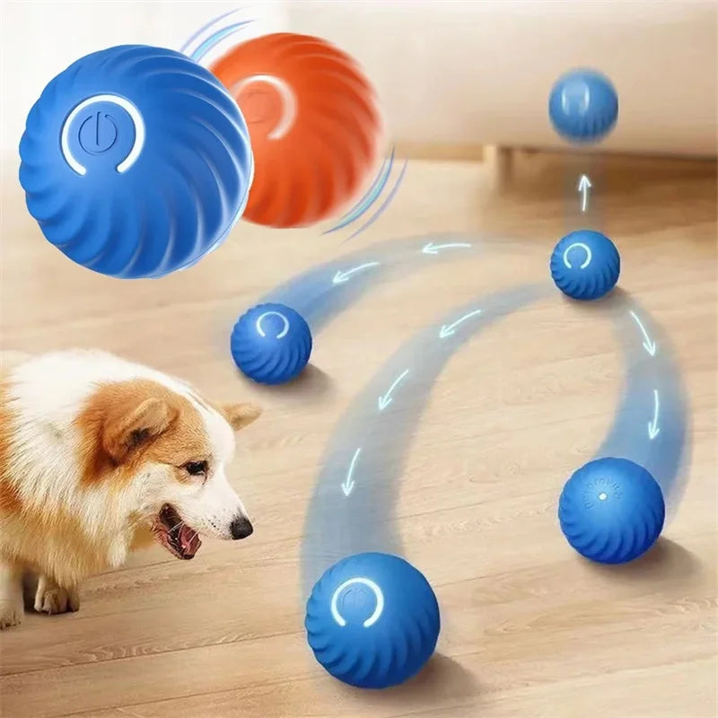 Electronic Bouncing Pet Toy Ball