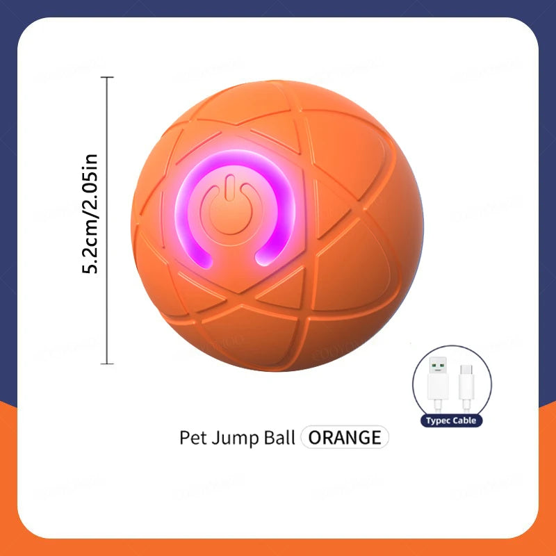 Electronic Bouncing Pet Toy Ball