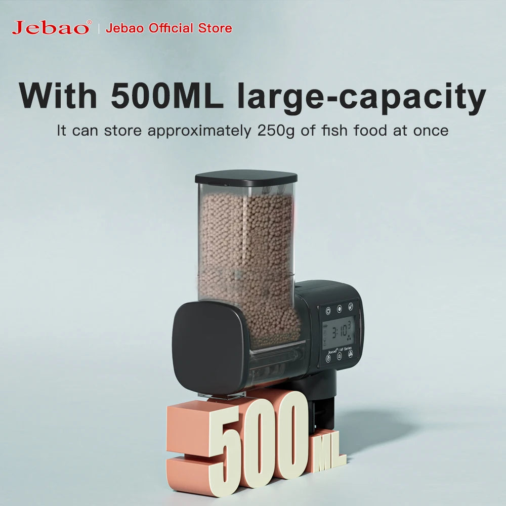 Intelligent Automatic Fish Feeder for Aquariums with Wifi & Digital Timer