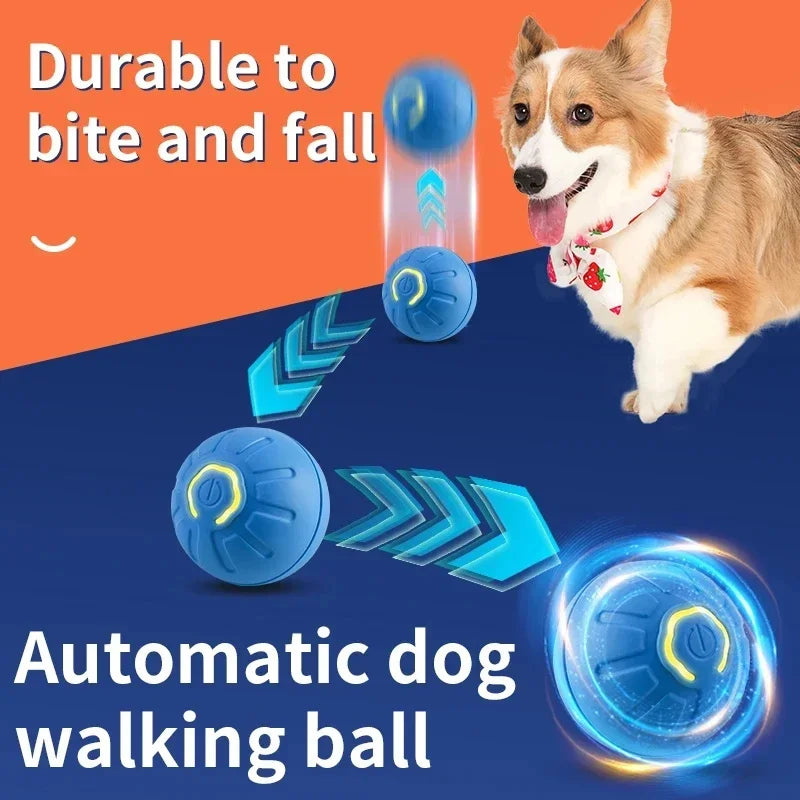 Electronic Bouncing Pet Toy Ball