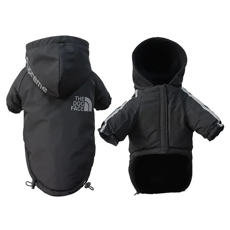 Waterproof Fleece Dog Coat