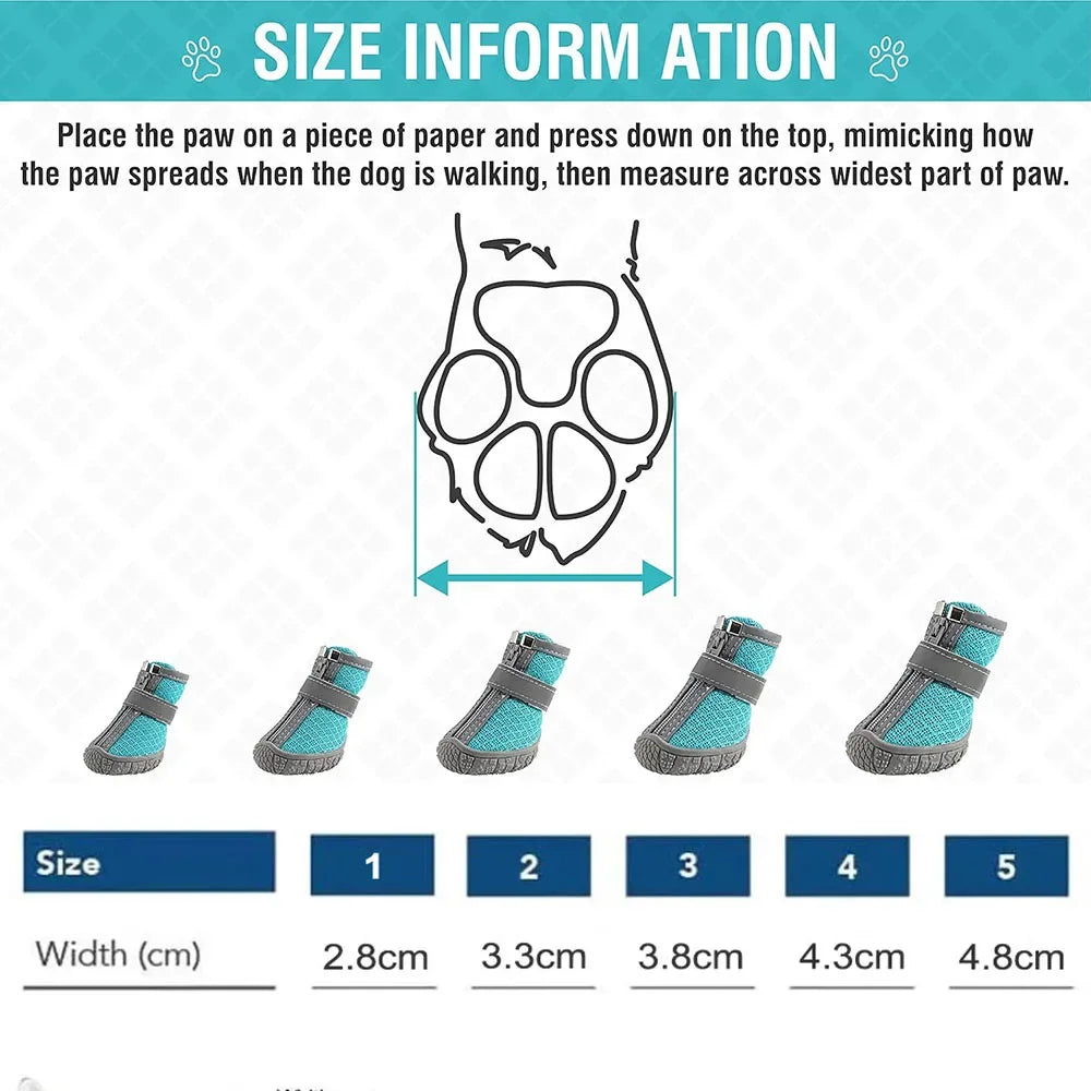 Non-slip Rain Footwear for Small Dogs, Puppies, and Cats