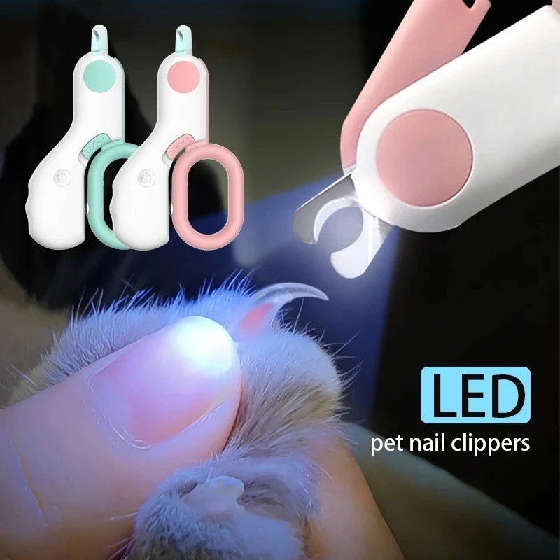 LED Pet Nail Grooming Tool for Cats and Dogs