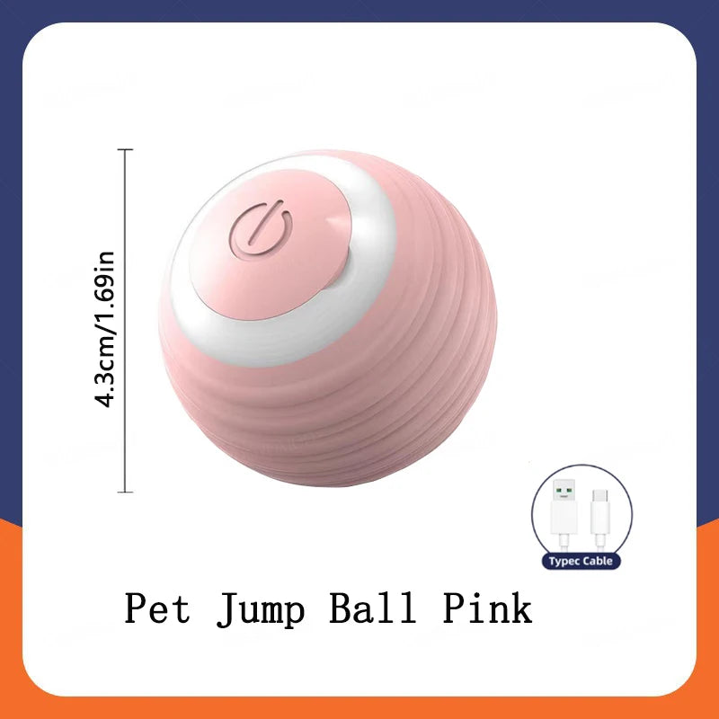 Electronic Bouncing Pet Toy Ball