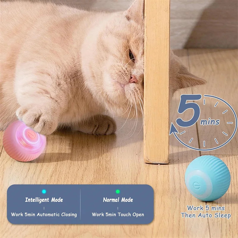 Electronic Bouncing Pet Toy Ball