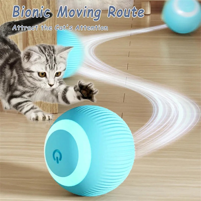 Electronic Bouncing Pet Toy Ball