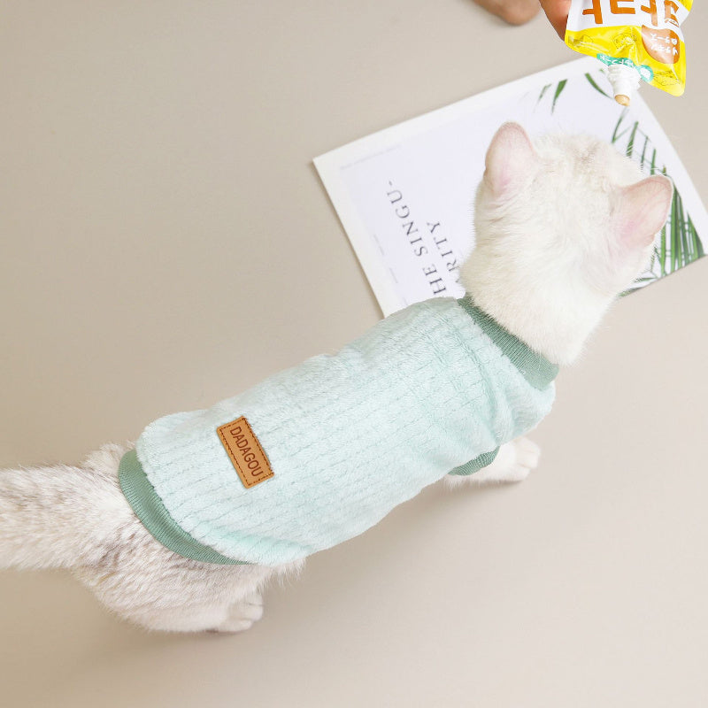 Pet Winter Coats and Sweaters For Cats