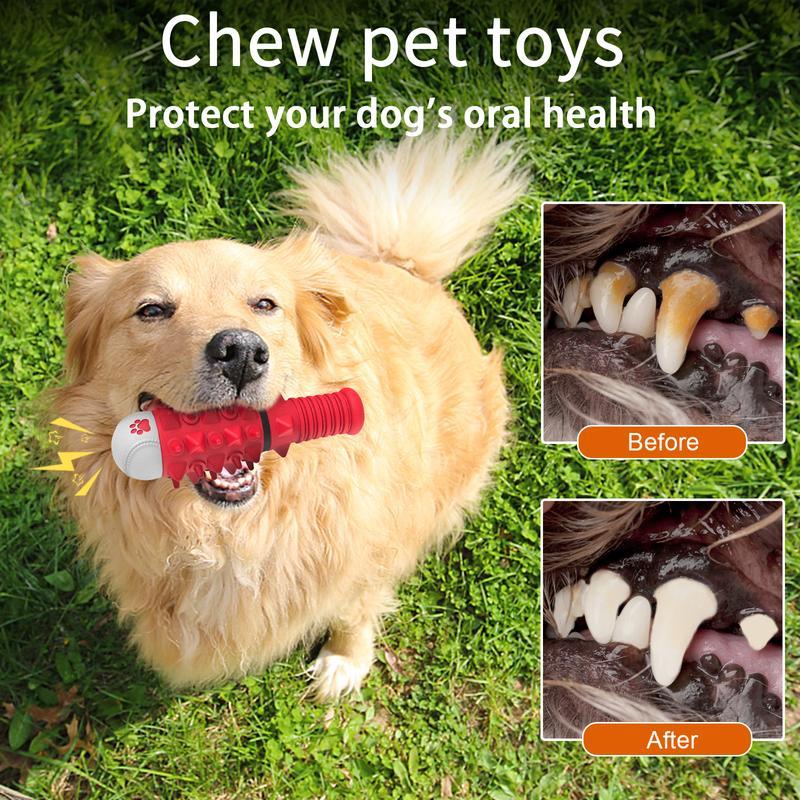 PROKE Interactive Squeaky Toys for Medium & Large Super Chewer Dogs