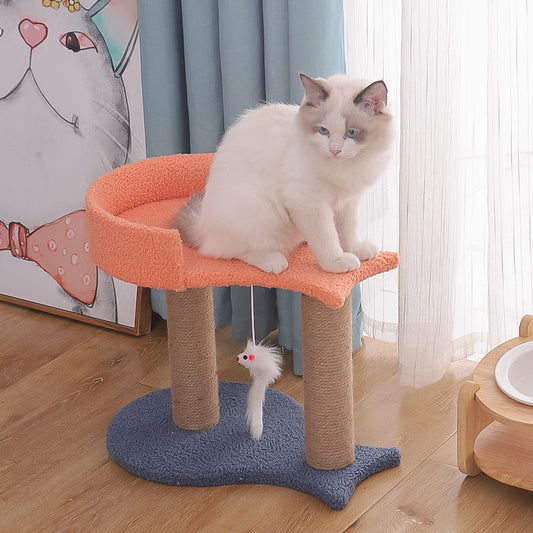 Feline Climbing Tower with Nest