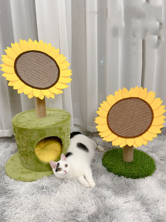 Multi-functional Scratching Board and Cat Resting House