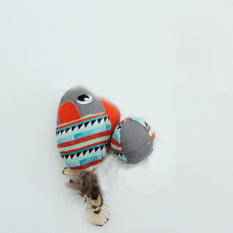 Interactive Cat Kickers for Indoor Cats with Jungle Animal Designs