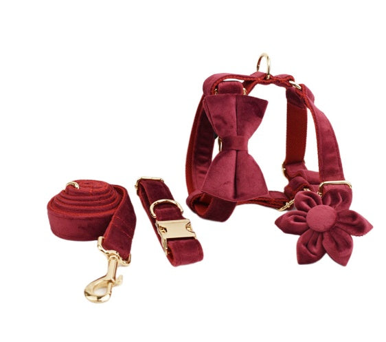 Plush Velvet Pet Neck Collar