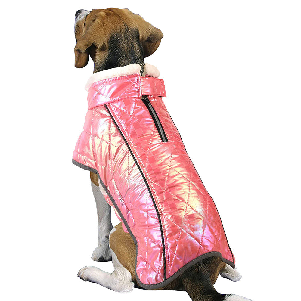 Warm Velvet Pet Apparel with Waterproof Protection