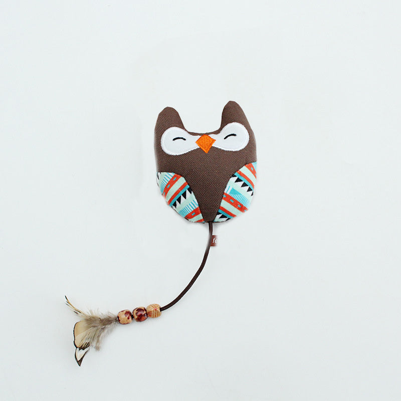 Interactive Cat Kickers for Indoor Cats with Jungle Animal Designs