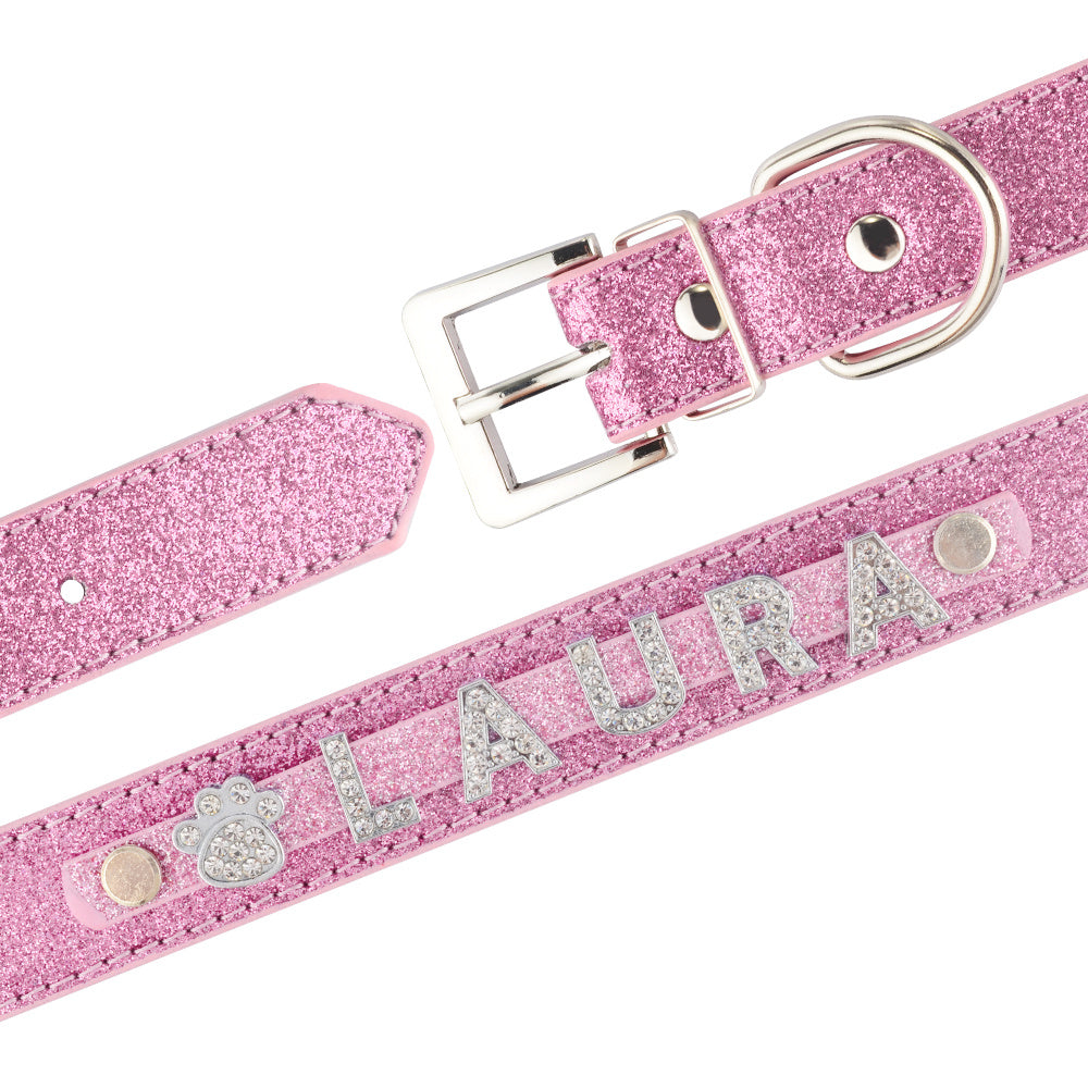 Personalized DIY Dog Name Collar Accessories