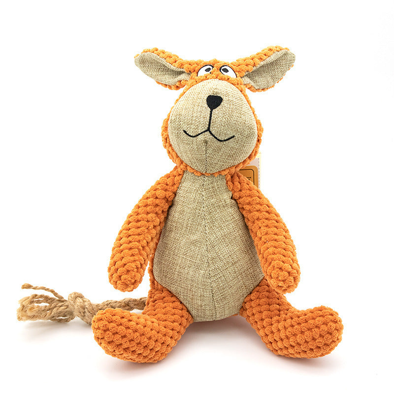 Cute Animal Shaped Dog Chew Toy
