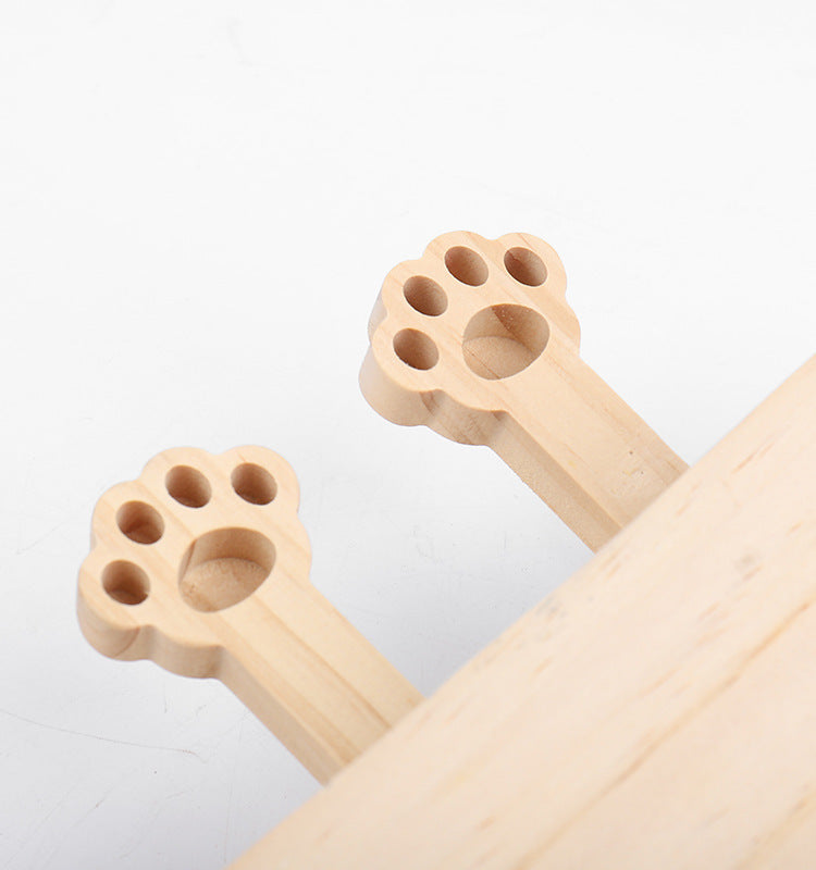 Interactive Cardboard Cat Scratcher with Pop-Up Mole Toy