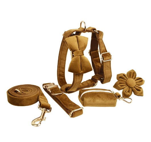 Plush Velvet Pet Neck Collar