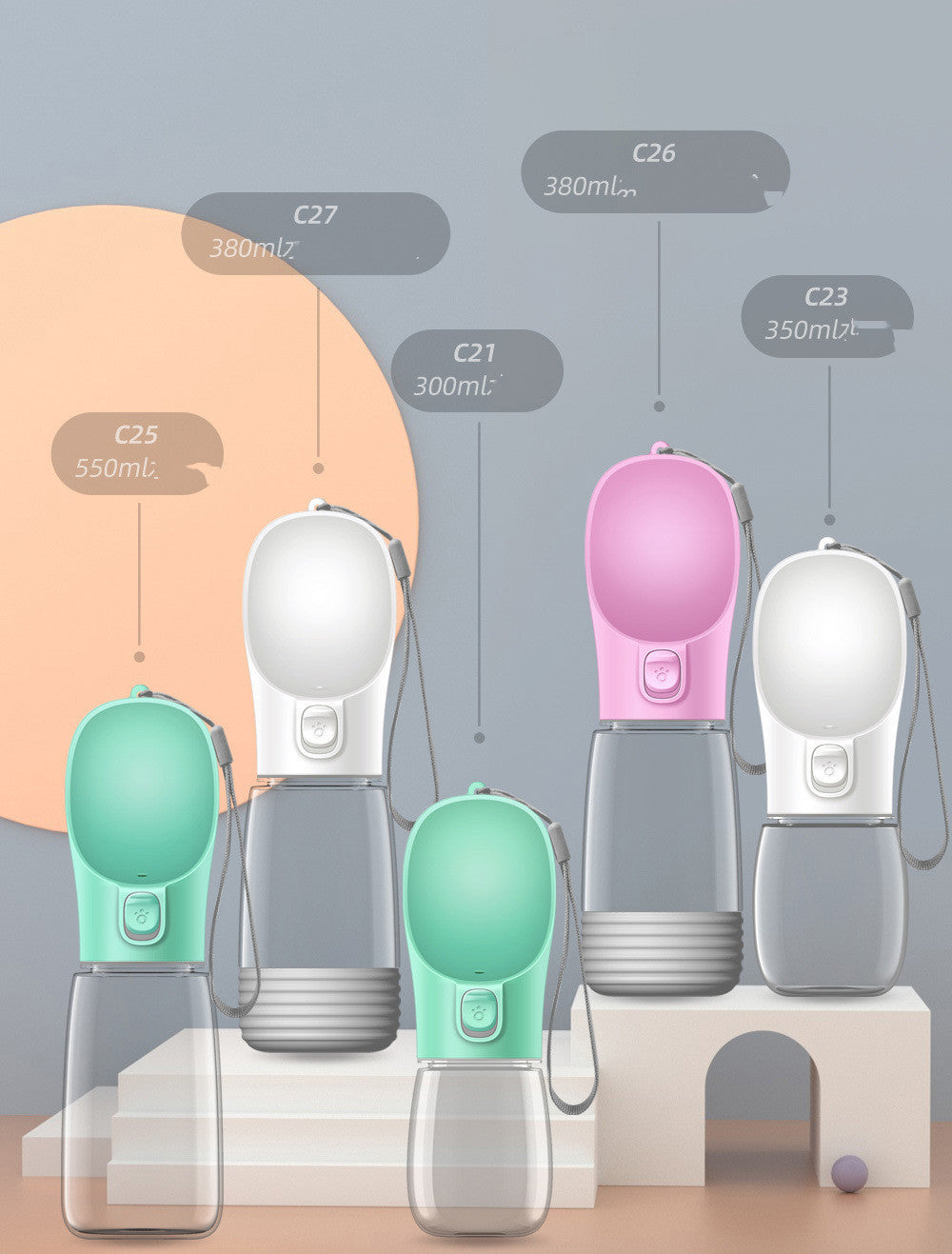 Portable Dog Water Dispenser