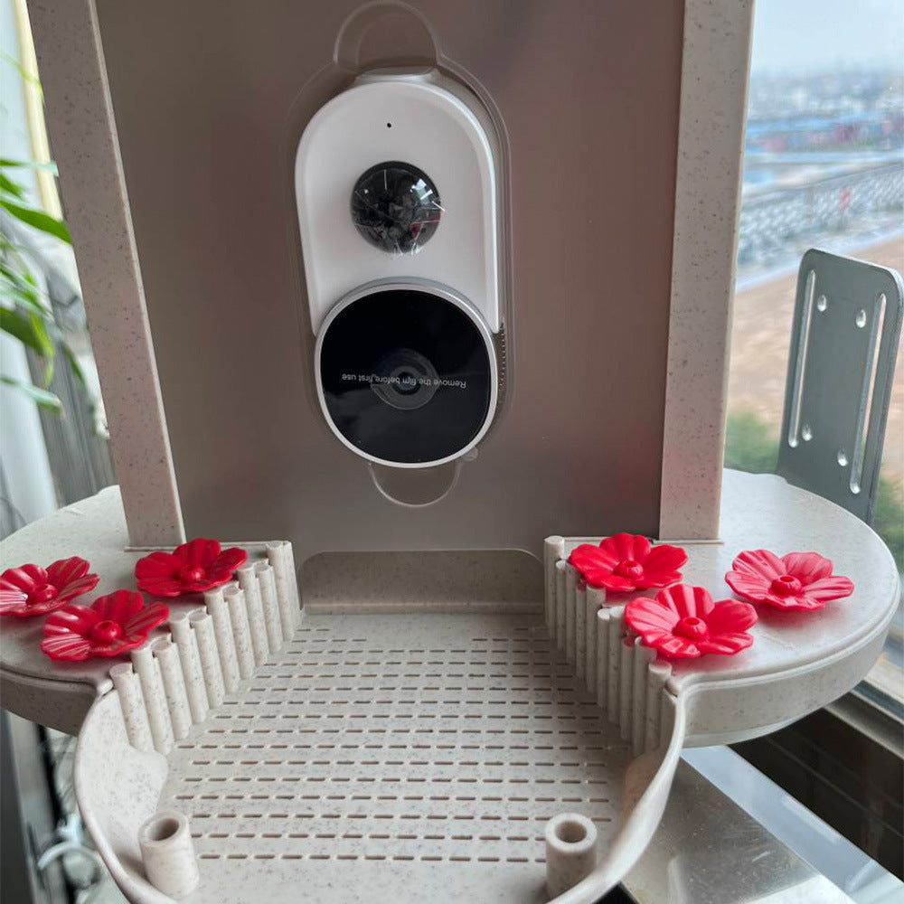 AI-Powered Bird Feeder with 160-Degree Wide Angle