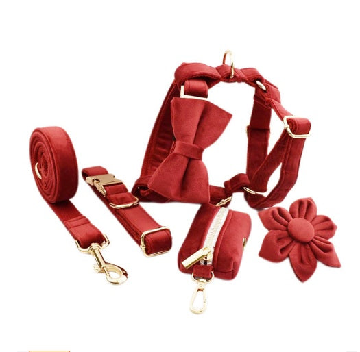 Plush Velvet Pet Neck Collar